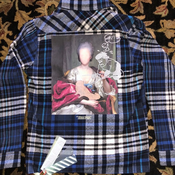 Offwhite Marianna Plaid shirt - Picture 1 of 6